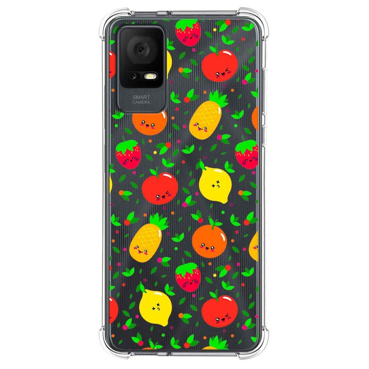 Funda Silicona Antigolpes para TCL 408 diseño Frutas 01 Dibujos