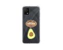 Funda Silicona Antigolpes para TCL 408 diseño Vegan Life Dibujos