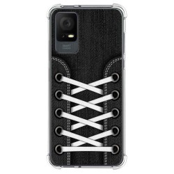 Funda Silicona Antigolpes para TCL 408 diseño Zapatillas 02 Dibujos