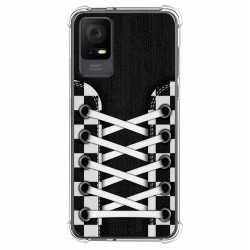 Funda Silicona Antigolpes para TCL 408 diseño Zapatillas 03 Dibujos