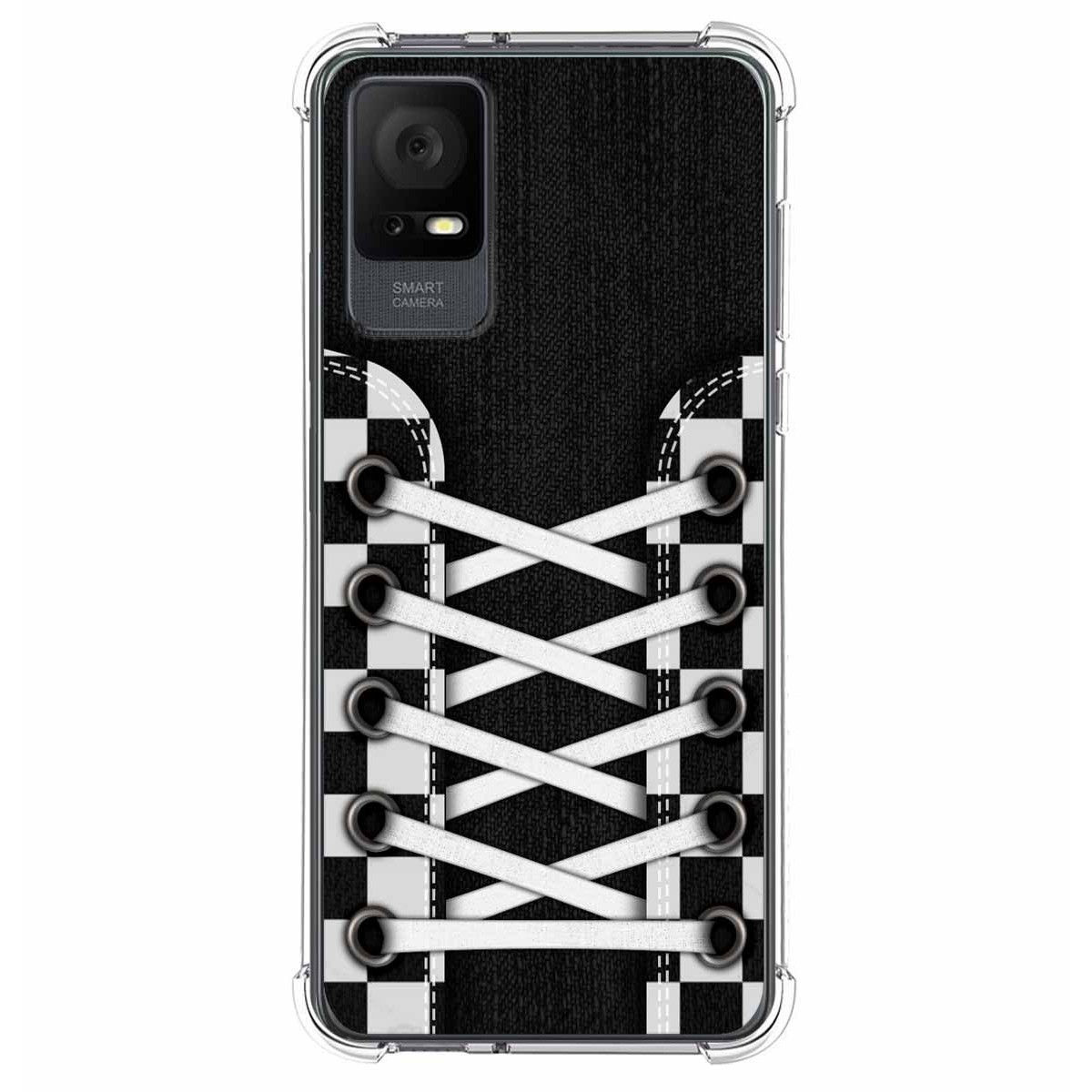 Funda Silicona Antigolpes para TCL 408 diseño Zapatillas 03 Dibujos