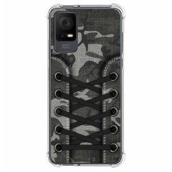Funda Silicona Antigolpes para TCL 408 diseño Zapatillas 15 Dibujos