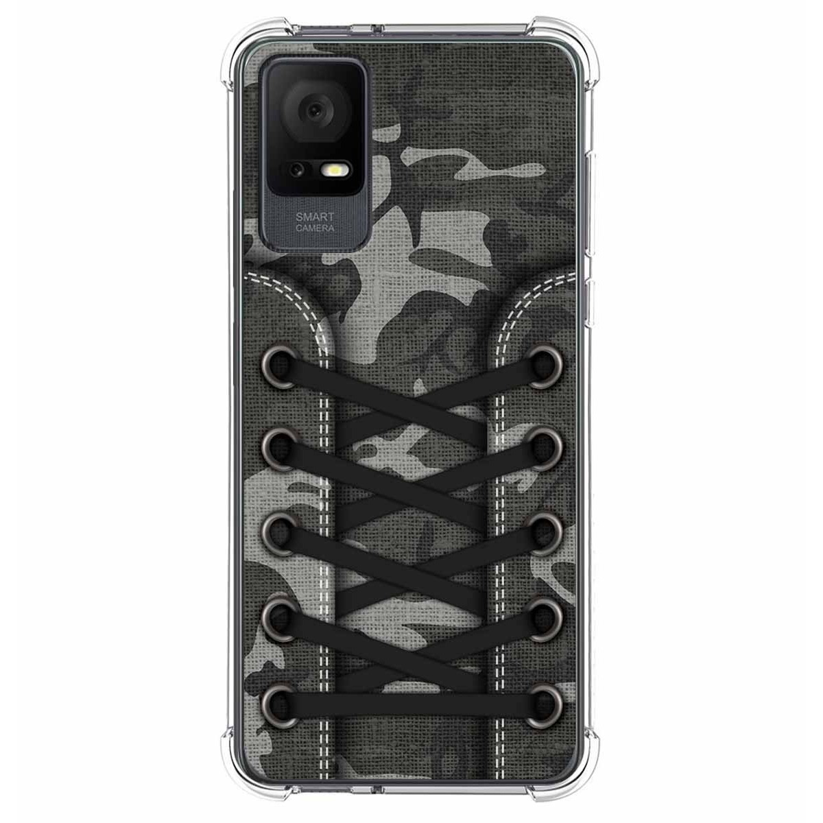 Funda Silicona Antigolpes para TCL 408 diseño Zapatillas 15 Dibujos