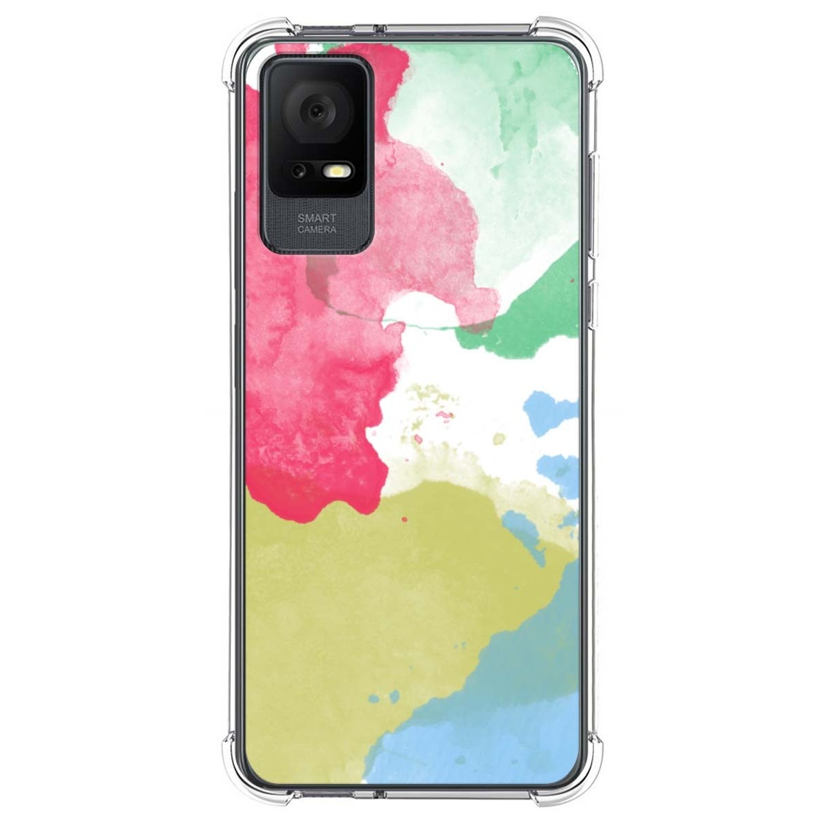 Funda Silicona Antigolpes para TCL 408 diseño Acuarela 02 Dibujos