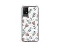 Funda Silicona Antigolpes para TCL 408 diseño Flores 01 Dibujos