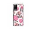 Funda Silicona Antigolpes para TCL 408 diseño Flores 09 Dibujos