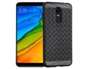 Funda Gel Tpu Tipo Grid Negra para Xiaomi Redmi 5 Plus