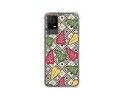 Funda Silicona Antigolpes para TCL 408 diseño Flores 11 Dibujos