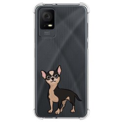Funda Silicona Antigolpes para TCL 408 diseño Perros 05 Dibujos