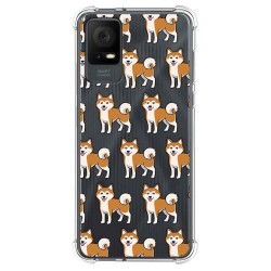 Funda Silicona Antigolpes para TCL 408 diseño Perros 08 Dibujos