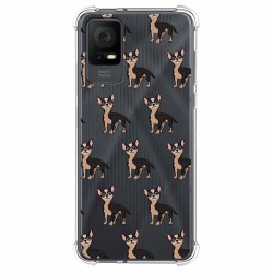 Funda Silicona Antigolpes para TCL 408 diseño Perros 11 Dibujos