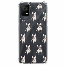 Funda Silicona Antigolpes para TCL 408 diseño Perros 12 Dibujos