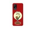 Funda Silicona Líquida Roja para TCL 408 diseño Culo Natural Dibujos