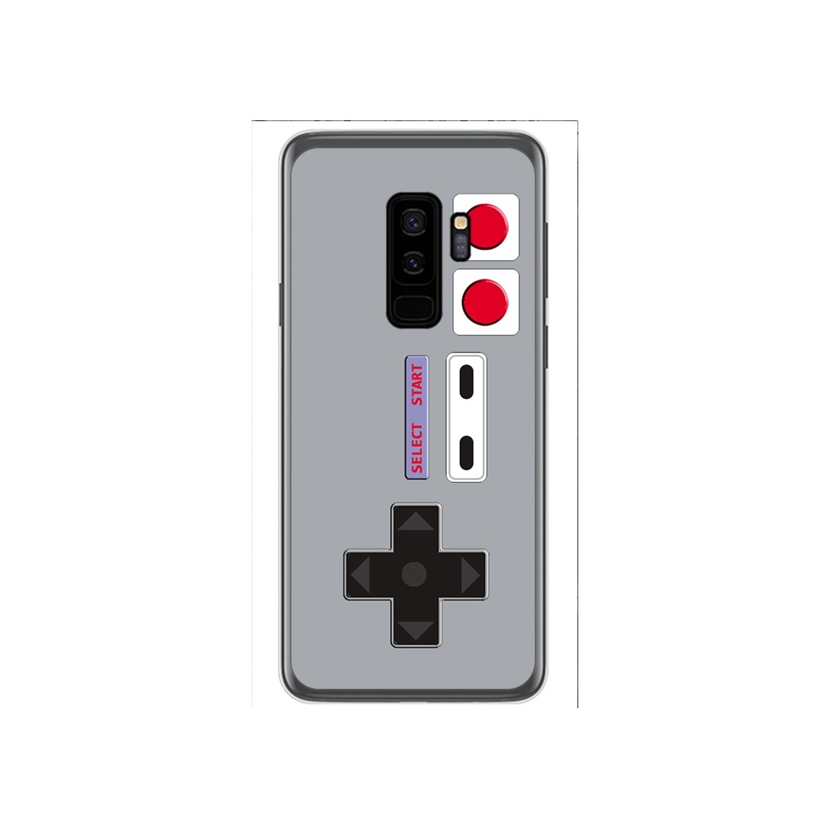 Funda Gel Tpu para Samsung Galaxy S9 Plus Diseño Consola Dibujos