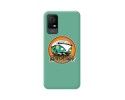 Funda Silicona Líquida Verde para TCL 408 diseño Adventure Dibujos