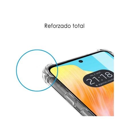 Funda Silicona Antigolpes Transparente para Oppo A98 5G