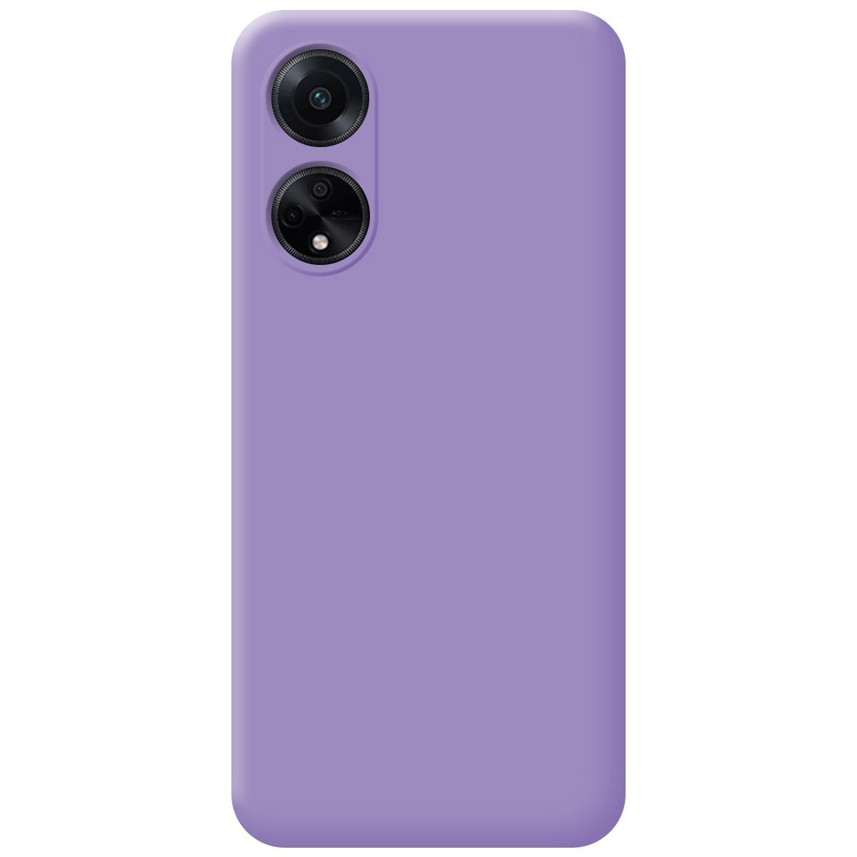 Funda Silicona Líquida Ultra Suave para Oppo A98 5G color Morado