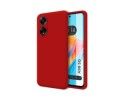 Funda Silicona Líquida Ultra Suave para Oppo A98 5G color Rojo