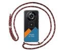 Personaliza tu Funda Colgante Transparente para Realme 11 Pro / 11 Pro+ Plus con Cordon Rosa / Dorado Dibujo Personalizada