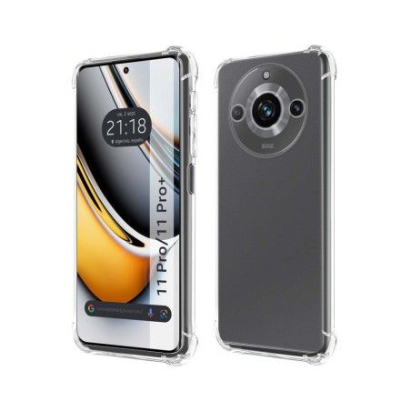 Funda Silicona Antigolpes Transparente para Realme 11 Pro / 11 Pro+ Plus