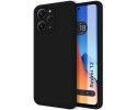 Funda Silicona Líquida Ultra Suave compatible con Xiaomi Redmi 12 color Negro