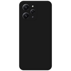 Funda Silicona Líquida Ultra Suave compatible con Xiaomi Redmi 12 color Negro 2