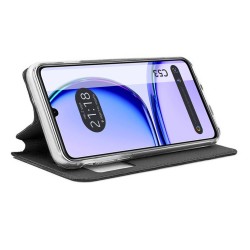 Funda Libro Soporte con Ventana para Realme C53 color Negra 2