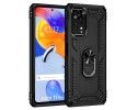 Funda Tough Armor con Anillo Giratorio Negra compatible con Xiaomi POCO X5 5G