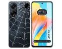 Funda Silicona Transparente para Oppo A98 5G diseño Araña Dibujos