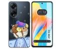 Funda Silicona Transparente para Oppo A98 5G diseño Cabra Dibujos