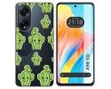 Funda Silicona Transparente para Oppo A98 5G diseño Cactus Dibujos