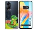 Funda Silicona Transparente para Oppo A98 5G diseño Coco Dibujos