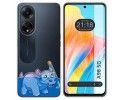 Funda Silicona Transparente para Oppo A98 5G diseño Hipo Dibujos