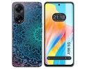 Funda Silicona Transparente para Oppo A98 5G diseño Mandala Dibujos