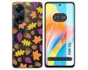 Funda Silicona Transparente para Oppo A98 5G diseño Otoño Dibujos