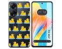 Funda Silicona Transparente para Oppo A98 5G diseño Pato Dibujos