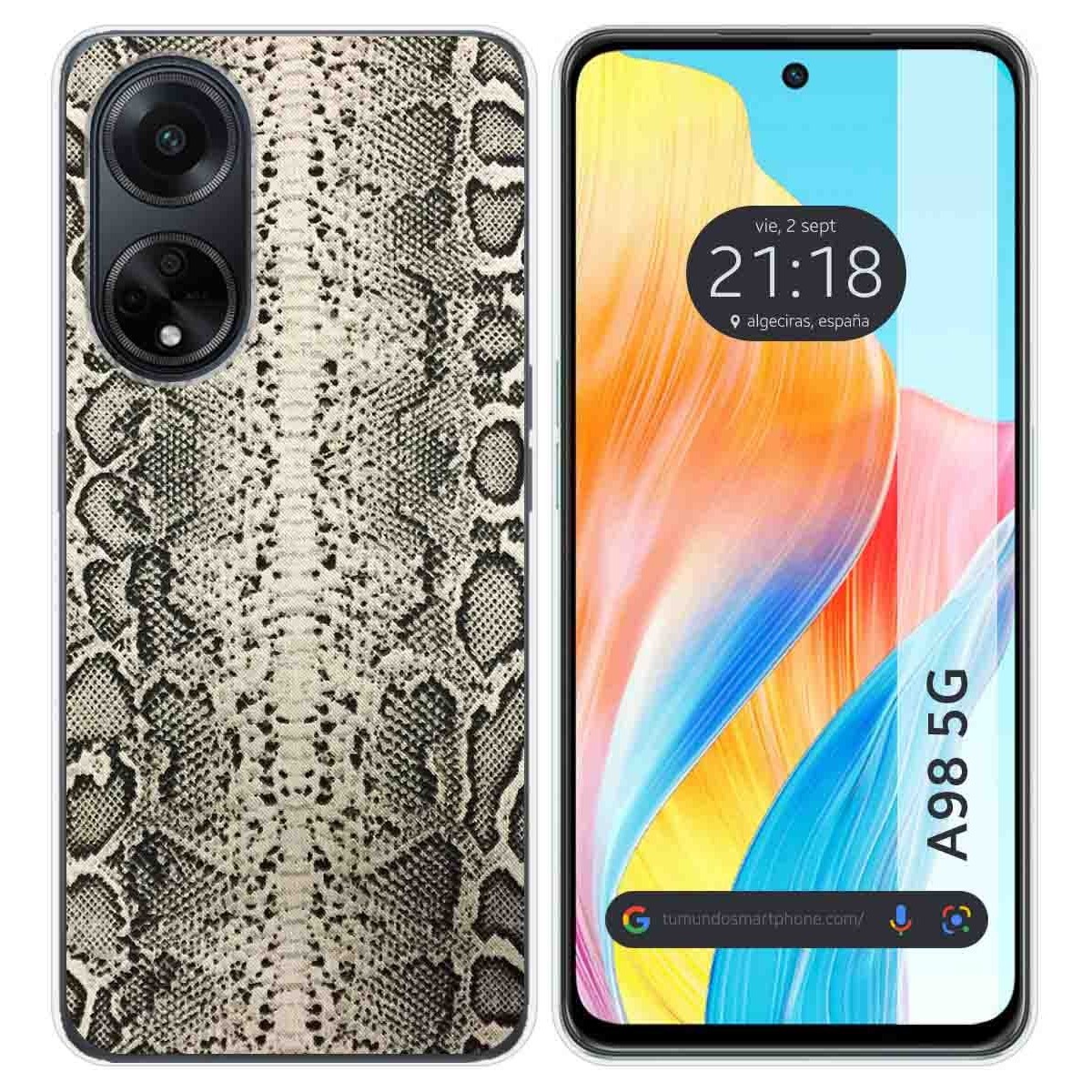 Funda Silicona para Oppo A98 5G diseño Animal 01 Dibujos