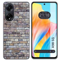 Funda Silicona para Oppo A98 5G diseño Ladrillo 02 Dibujos