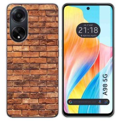 Funda Silicona para Oppo A98 5G diseño Ladrillo 04 Dibujos