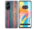 Funda Silicona para Oppo A98 5G diseño Madera 10 Dibujos