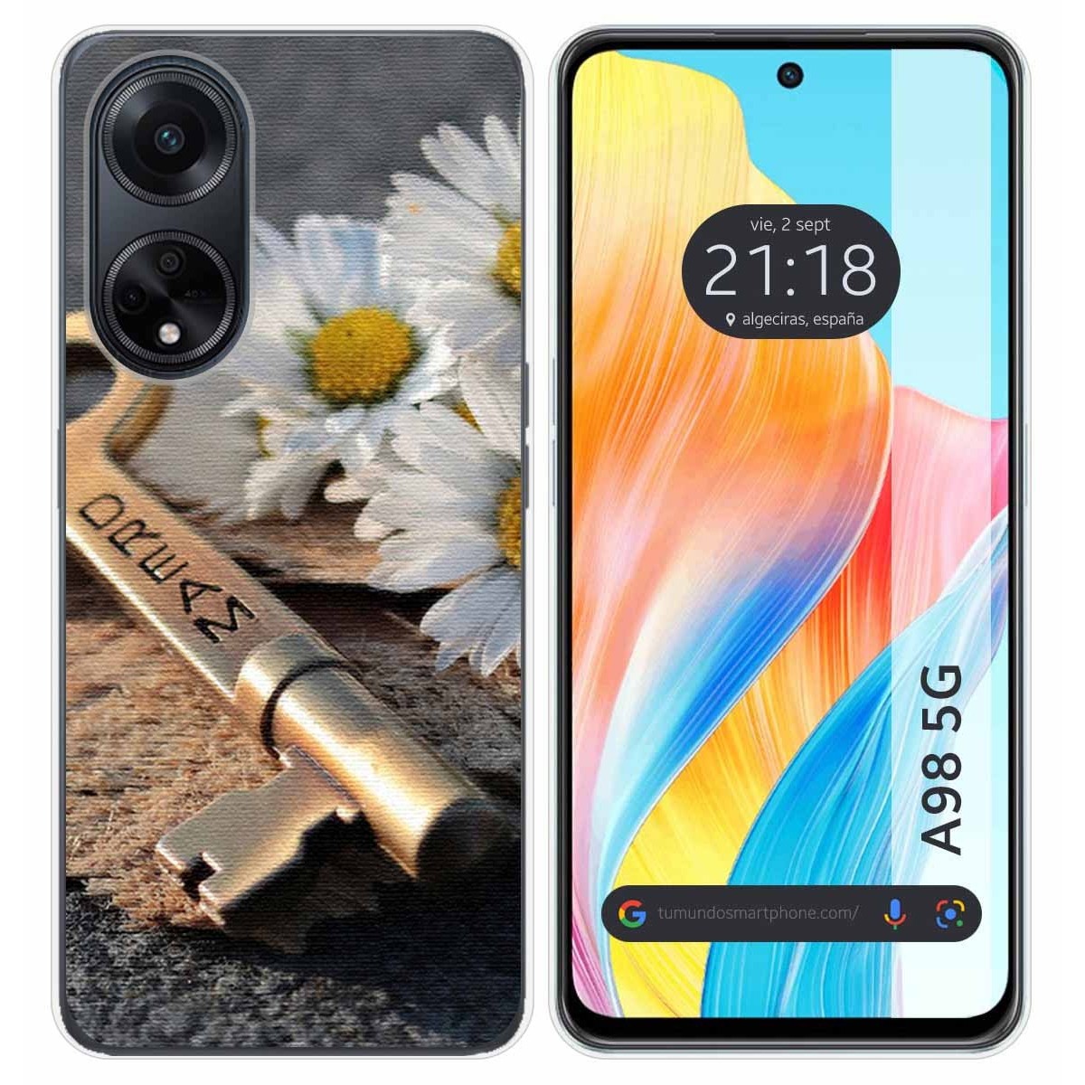 Funda Silicona para Oppo A98 5G diseño Dream Dibujos