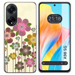Funda Silicona para Oppo A98 5G diseño Primavera En Flor Dibujos