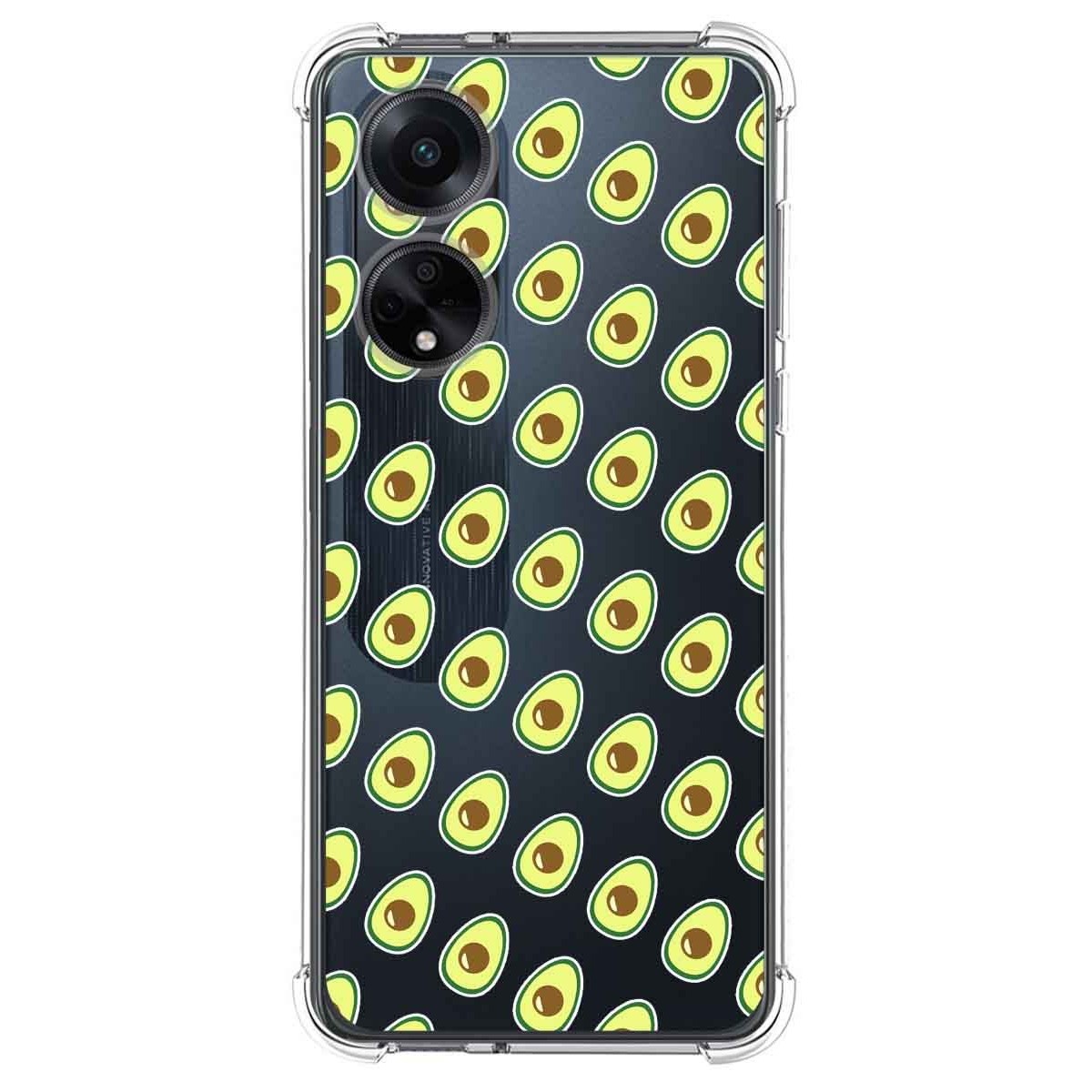 Funda Silicona Antigolpes para Oppo A98 5G diseño Aguacate Dibujos
