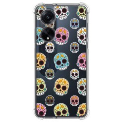 Funda Silicona Antigolpes para Oppo A98 5G diseño Catrina Dibujos