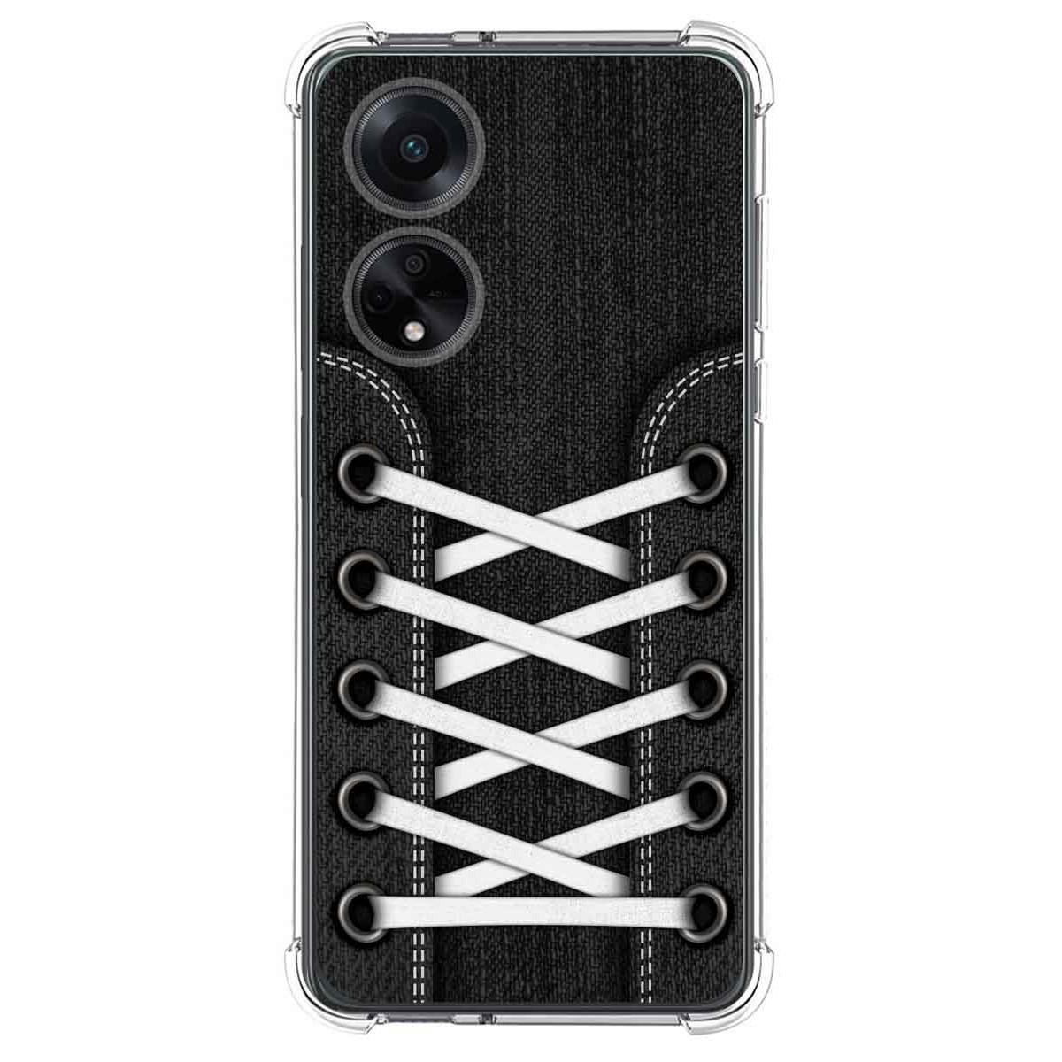 Funda Silicona Antigolpes para Oppo A98 5G diseño Zapatillas 02 Dibujos