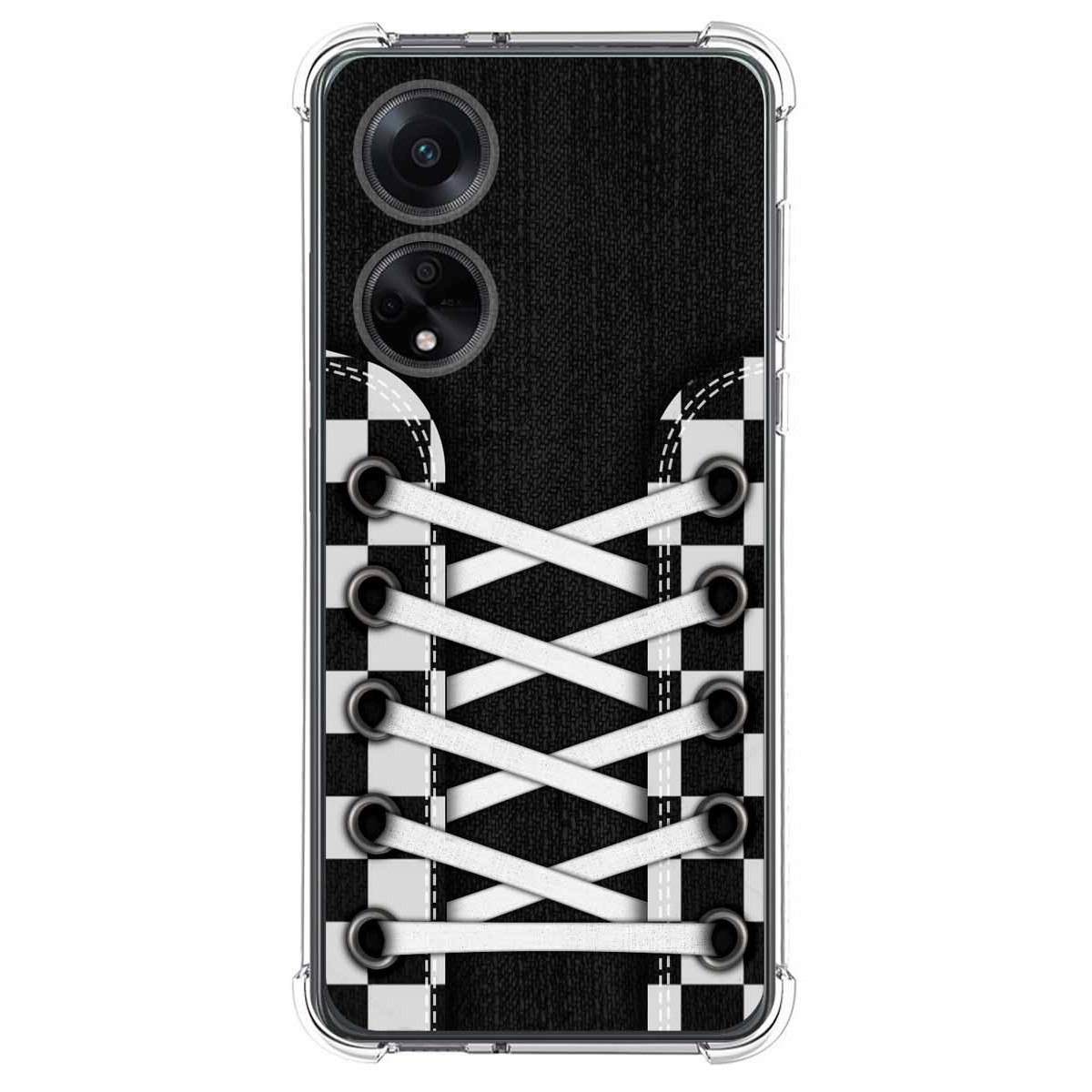Funda Silicona Antigolpes para Oppo A98 5G diseño Zapatillas 03 Dibujos