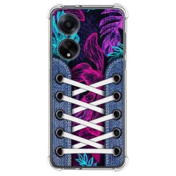 Funda Silicona Antigolpes para Oppo A98 5G diseño Zapatillas 07 Dibujos