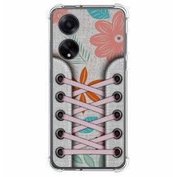 Funda Silicona Antigolpes para Oppo A98 5G diseño Zapatillas 09 Dibujos