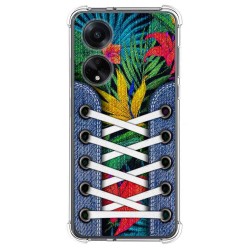Funda Silicona Antigolpes para Oppo A98 5G diseño Zapatillas 12 Dibujos