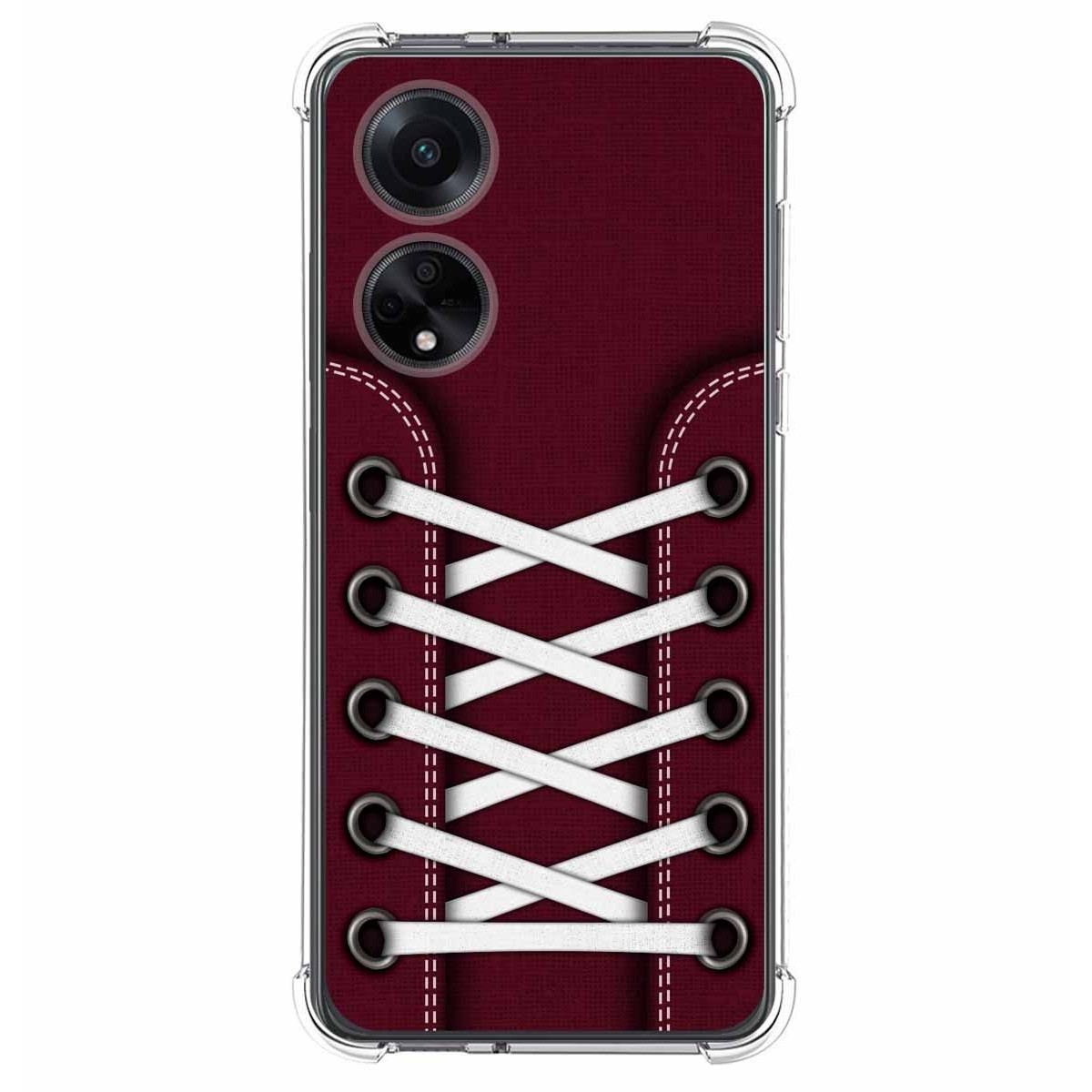 Funda Silicona Antigolpes para Oppo A98 5G diseño Zapatillas 17 Dibujos